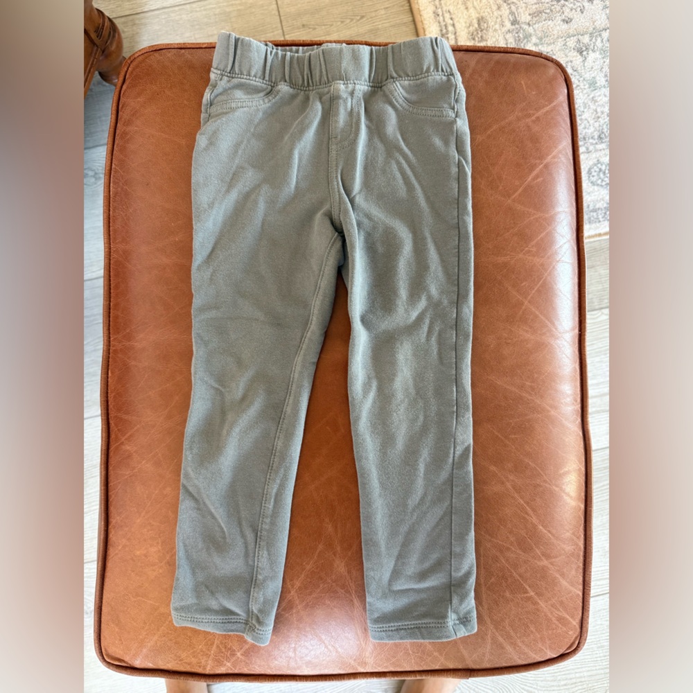 Cat & Jack Gray Jeggings | Toddler Girls 3T | Stretch Cotton Pants